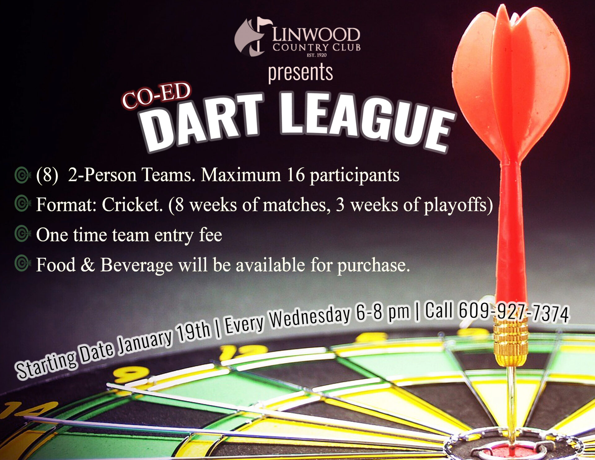 Dart League Linwood Country Club